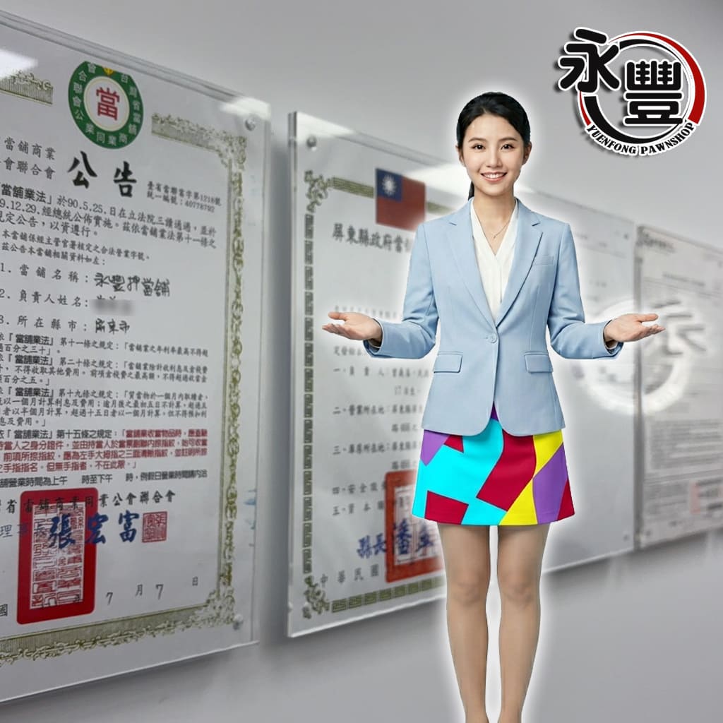 里港借貸救急-永豐當舖提供里港小額借款不看聯徵15分鐘極速撥款