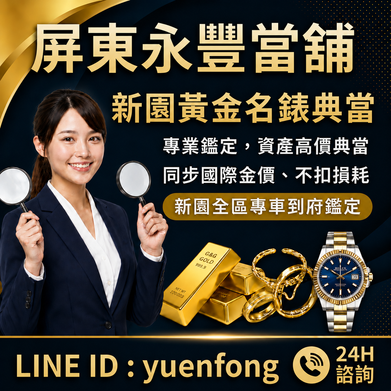 新園黃金名錶典當